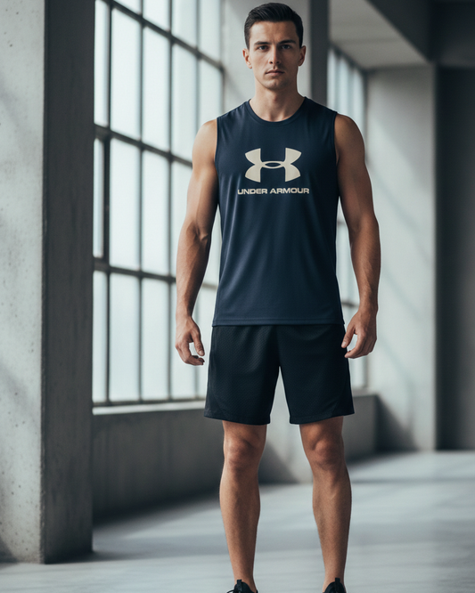 Polera sin mangas Hombre Talla L