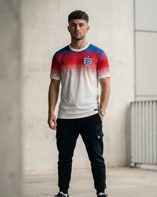 Camiseta Inglaterra Retro Talla L